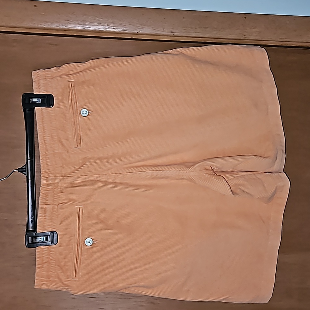 Teddy Fresh Peach Corduroy Shorts sz Large - Picture 3 of 6